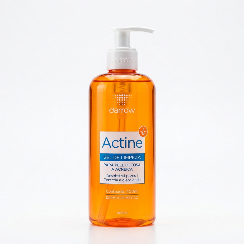 Sabonete Líquido Facial Actine Darrow 400ml Pele Oleosa