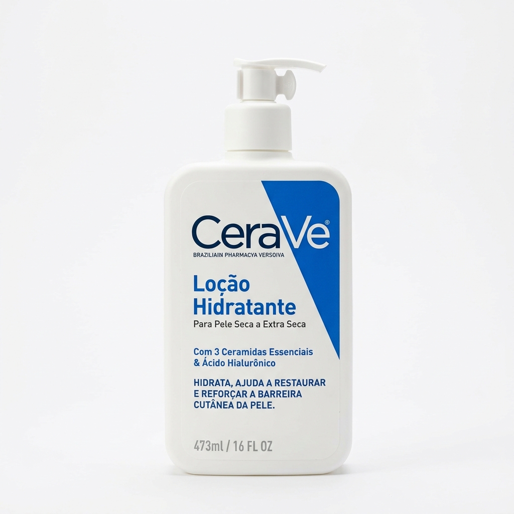 CeraVe Loção Hidratante Corporal e Facial 473ml