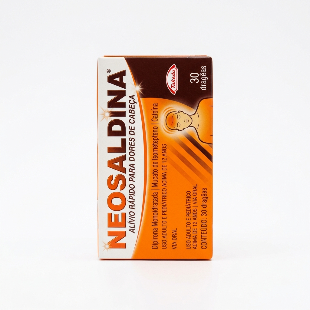 Neosaldina Analgésico e Antienxaqueca com 30 Drágeas